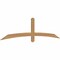 Ekena Millwork Bellingham Timber Gable Bracket, Western Red Cedar, 84"W x 21"H x 1 1/2"D x 3 1/2"F, 6/12 Pitch GBW084X21X0204BEL00SWR - alternate 2
